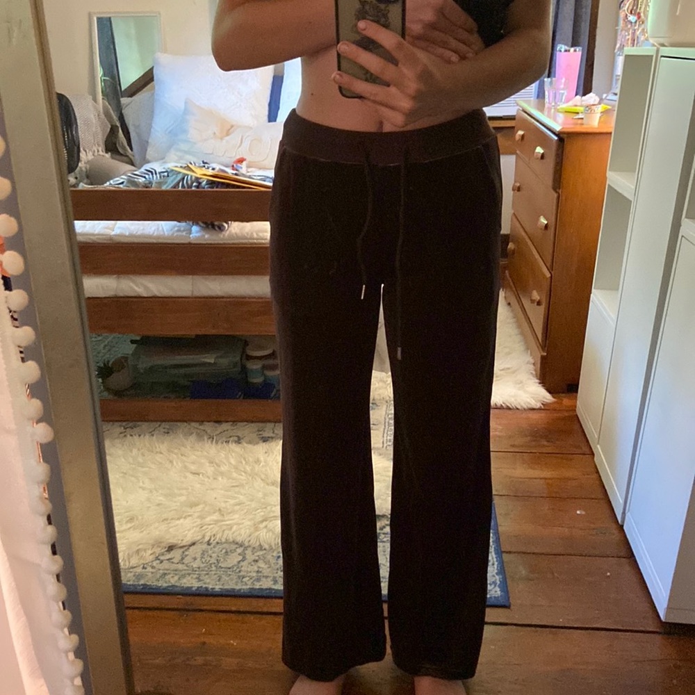 Brand new velvet joggers